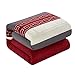 Chic Home Carlton 6-Piece Comforter Set, Queen Size, Burgundy