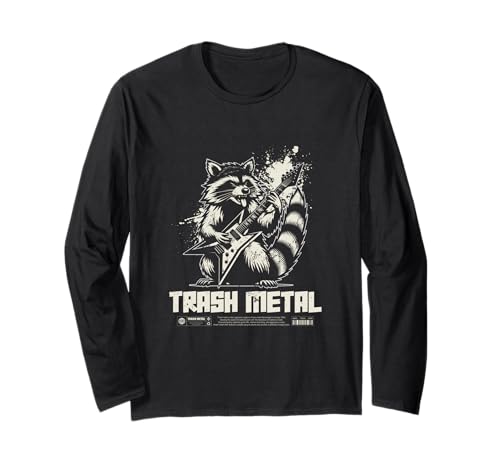Trash Metal Raccoon Rocking Guitar ����T�V���c