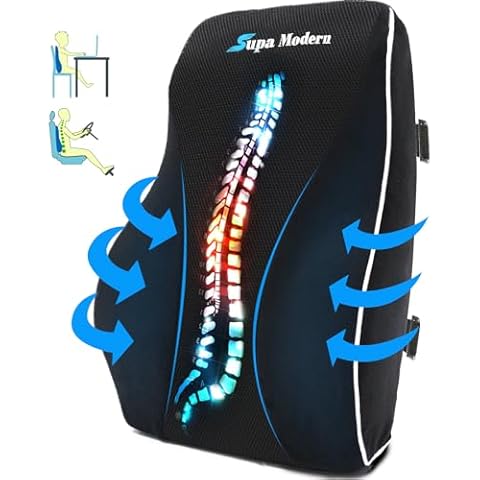 SUPA MODERN Lumbar Support Pillow for Comfort Cover