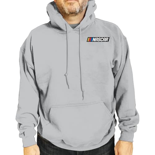 Junk Food NASCAR Logo -Officially Licensed Adult Pullover Fleece Hoodie for Men and Women