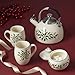 Lenox 892561 Holiday Tea Kettle, Christmas Theme