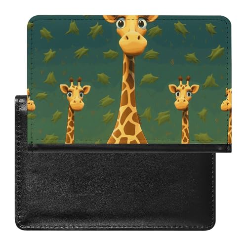 Protège-passeport girafe étanche pour vos voyages organisés en famille