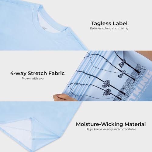 KastKing UPF 50 Fishing Shirts for Men, Long Sleeve Fishing Hiking Shirt, Breathable Moisture Wicking, Sun Shirts for Men4