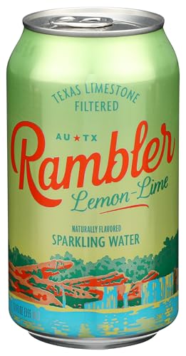 Image of Rambler, Lemon Lime Sparkling Water, 12 Fl Oz