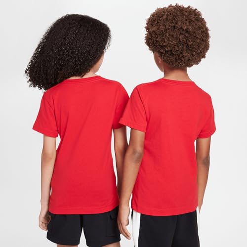Nike Sportswear Little Kids' T-Shirt (University Red, 86C545-R7N)2