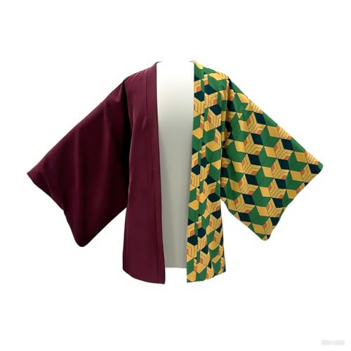 MeYuxg Giyū Tomioka Anime Disfraz, Cosplay Kimono Capa Disfraz