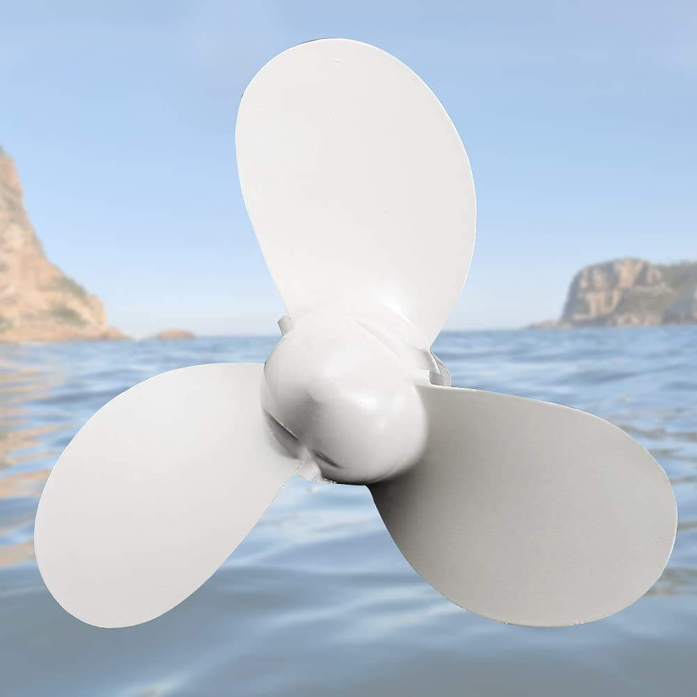 motore elettrico fuoribordo 7 1 / 4x5-A 3 Pale in Lega di Alluminio motore subacquea marino barca per Motore Imbarcazioni per Motori a due Tempi