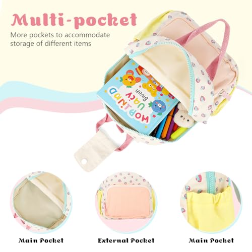 Image of PALAY Toddler Backpack for Kids Mini Bag 2-6 Years Old Cartoon Breathable Comfortable Preschool Daypack for School Travel