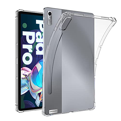 FOR Lenovo Tab P12 Pro ZA9D0030JP 12.6�C���`�p�̕ی�P�[�X FOR Lenovo Tab P12 Pro ZA9D0030JP 12.6�C���`�p��TPU�f�ސ� �X�}�z�P�[�X ���� �X���� �\�t�g���^ �ϏՌ� FOR L