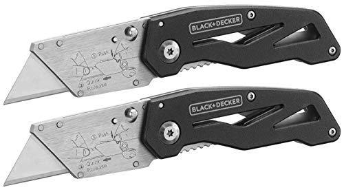 Black+Decker Utility Knife, Folding, 2 Pack (Bdht10001) #TOP21