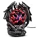 ANQIA Plasma Ball Lamp Touch Sensitive,Party Magical Electrostatic Red Color Crystal Ball for Halloween (Evil Dragon)
