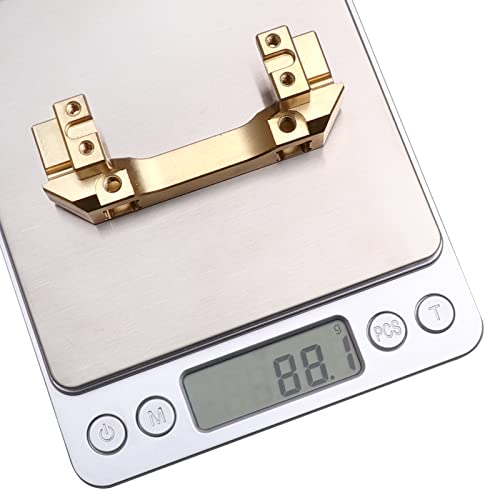 Crazyhobby Metal Brass Servo Mount Front Bumper Mounts For Traxxas Trx4 Trx-4 1/10 Rc Crawler Car Hop Up Parts #TOP2