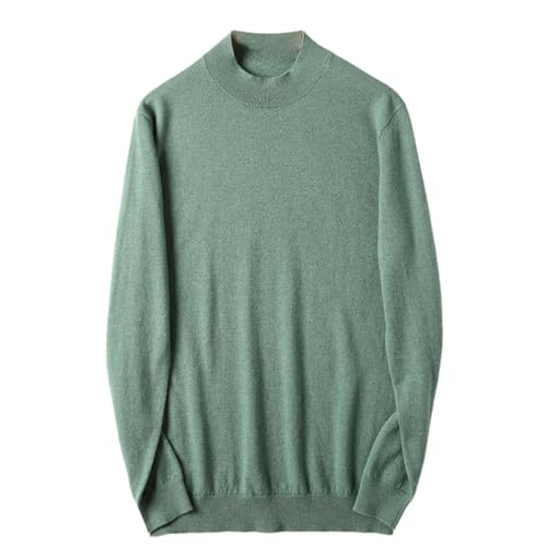 Pull en cachemire col mi-long pour homme, la maille fine de luxe