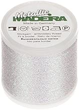 Tacony Corporation Madeira Metallic Thread 200 Meters-White - coolthings.us