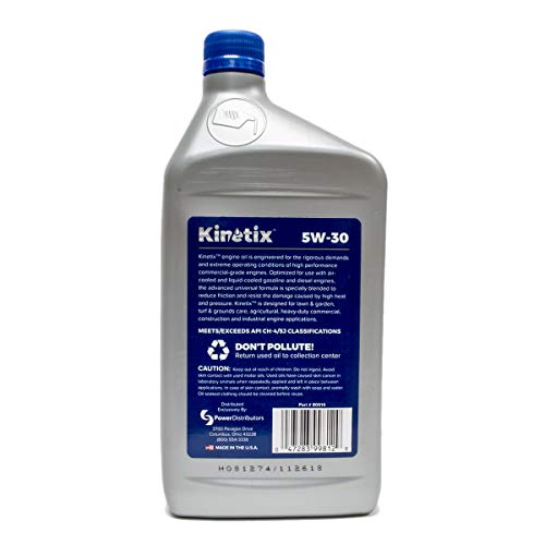 Aceite 5W-30 para motor pequeño 12PK Quart Kinetix miniatura 3