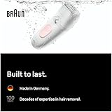 Braun Silk·épil 5, Wet & Dry Epilator, Easy Hair Removal, Lasting Smooth Skin, 5-000, Flamingo Pink - Image 6