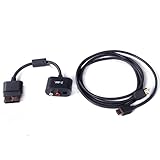 HDE RCA TOSLINK Adapter and HDMI Cable for Xbox 360 Consoles Audio Adapter and Video Cable for Microsoft Xbox 360 / Elite / Slim HDMI Consoles