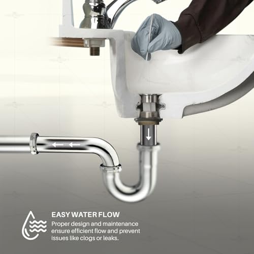 Flexcraft 6198 Slip Elbow for Tubular Drain Applications 1-1/4 in. x 8 in, 17GA Chrome Plated Brass by HIGHCRAFT - Image 6