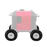 All Terrain Solid Wheel Kit Replacement for Honda Generator EU3000is #06423-ZS9-020AH, Never Flat Tires Mixizap