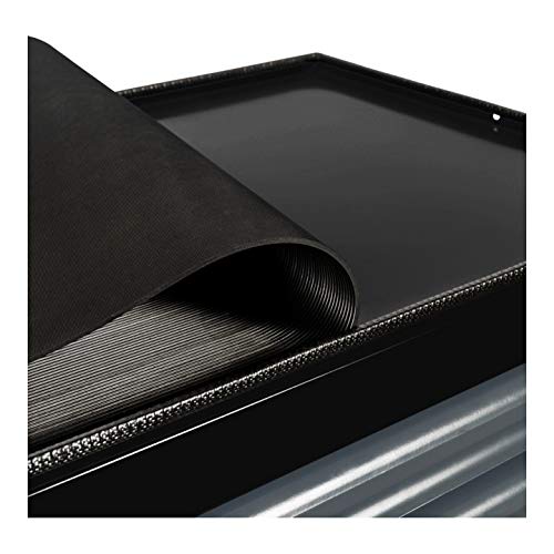 STIER Werkstattwagen Black, bestückt 223-teilig, Werkzeuge in Weichschaumeinlage (EVA), Tragkraft 300kg, 7 Schubladen – Bild 8