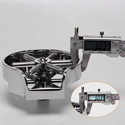 Glass Rinser for Kitchen Sinks, Kitchen Sink Accessories, Bar Glass Rinser,Touch On Kitchen Faucets with Pull Down Sprayer - Thumbnail 3