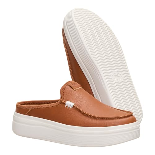 Image of HEYDUDE Women's Austin Lift Platform Mule | Casual Slip-On Shoes | Lightweight, Comfortable, Stylish Everyday Footwear