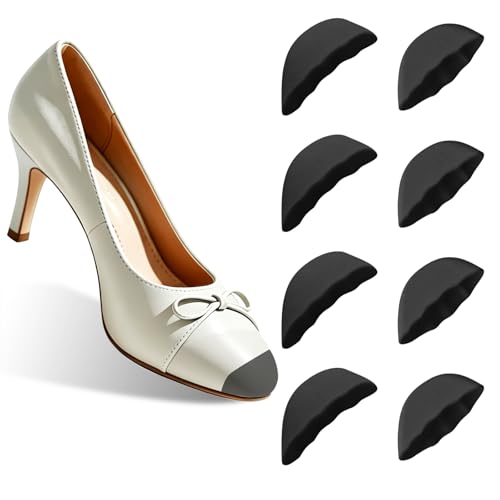 Image of Shoe Filler for Too Big Shoes - 4 Pairs Shoe Cushion Inserts for Flats