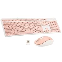 Amazon | ワイヤレスキーボードとマウスのコンボ、2.4Gサイレント
