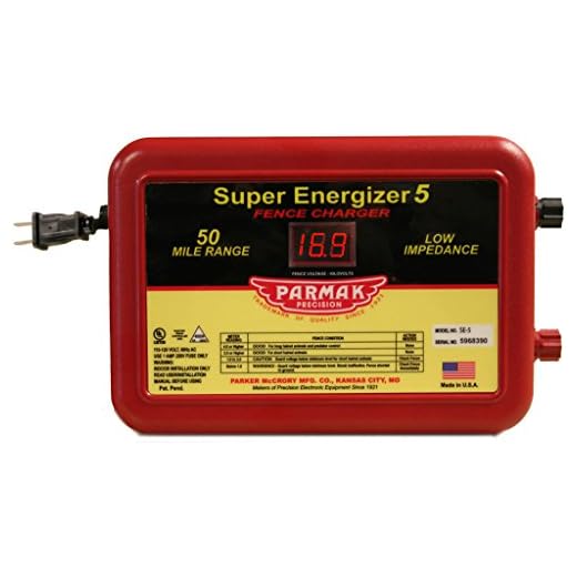 Parmak SE5 504564 Super Energizer 5 Low Impedance, Multi