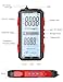 Digital Multimeter, 2026 Upgraded FS899L Multimeter, USB Rechargeable Digital Multimeter, Measures Voltage Automatic Digital Display Multimeter Tester for Home and Industrial Electrical Issues (Red)