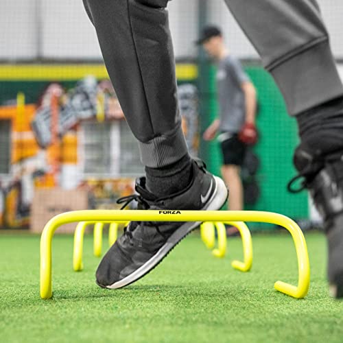 Net World Sports Forza Speed & Agility Training Set - 6 Pack 6"/9"/12" Hurdles Training Equipment #TOP5
