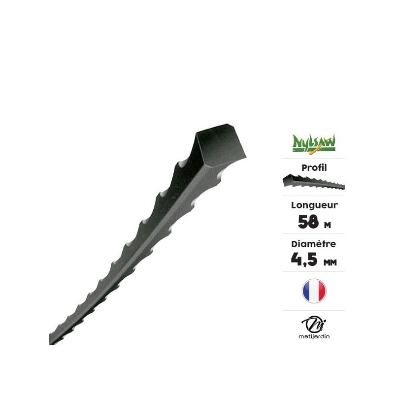Matijardin - 2 bobines fil débroussailleuse Cranté 4,5 mm x 58 m Nylsaw