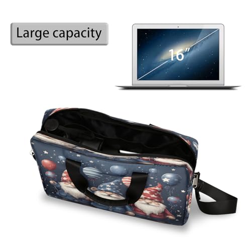 Maletín para laptop unisex 15.7x11.8x3 in resistente al agua miniatura 5