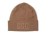 UGG 3-D Logo Beanie Camel One Size