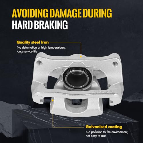 Image of KUSATEC 18B5397 18B5396 Disc Brake Caliper with Bracket fit for Ford F-150 Lobo 2012-2016; Both Left and Right side