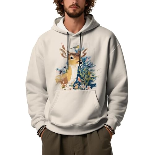 Sudadera casual con capucha para hombre ideal para tus planes