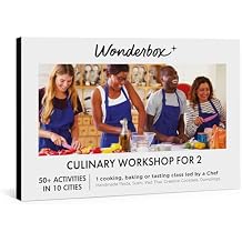 WONDERBOX Experience Gift Culinary Workshop - for 2 People 1 Cooking, Baking or Tasting Class led by a Chef - Find Original Gift