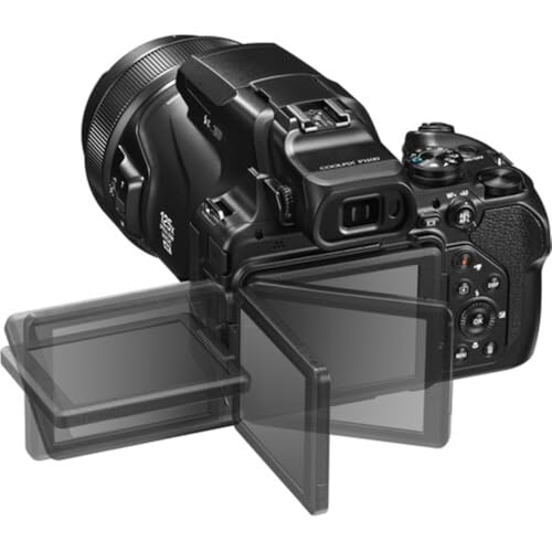 Image of Nikon COOLPIX P1100 Superzoom Digital Camera | 125x Optical Zoom with Image Stabilization Bundle with 64GB Card + Tiffen UV Filter + KC-25 Camera Bag + Cleaning Kit + Cap Keeper + Microfiber Cloth