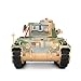 wheelfun Infrared System Tongde RC Tank 1/16 Matilda Iii Iv 320 Rotating Turret Lights Sounds All Metal Wheels Battery Ready to Run Hobby Grade Model for Ages 14+