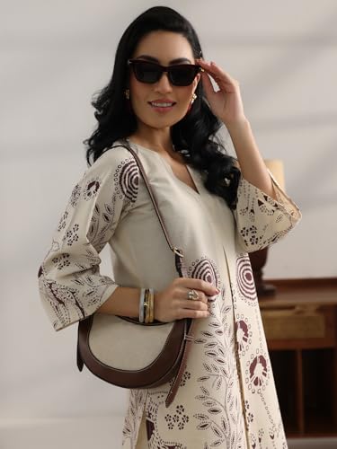 Image of Libas Printed Cotton Co-Ord Set