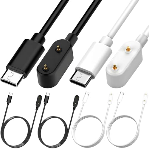 Xiatiaosann Huawei�p Watch Band 10/9/8/7/6�p�[�d�P�[�u���Amini/2/3/4X/4Pro�p�����P�[�u���AHonor�p Band 7/6�p�AWatch ES Type-C�[�d�P�[�u���h�b�N�R�[�h�i1m/39�C���`�j