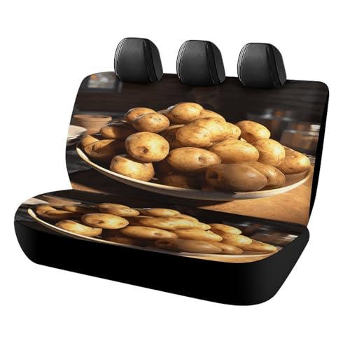 Funda para asiento trasero de coche lavable que protege tu tapicería de mascotas