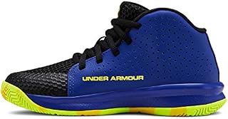 Under Armour Unisex-Youth Pre School 2019 Basketball Shoe, Royal (402)/Black, 3