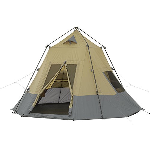 OZARK Trail 12' x 12' Instant Tepee Tent, Sleeps 7