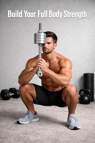 Image of Premium Steel Clubbell for Strength Training, Adjustable Weight, 4.5 KG-10 KG(6 in 1) Non-Slip Knurled Handle (Clubbell Rod)