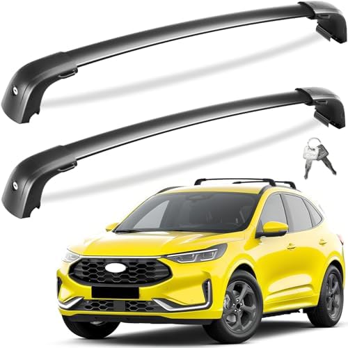 Tuyoung 300lb Lockable Roof Rack Cross Bars for Ford Escape 2020-...