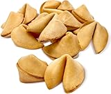 52USA Fortune Cookies 50 Count Individually Wrapped Bulk, Vanilla Flavor Crisp Funny Misfortune Cookies 8oz, Premium USA Made, Kids/Party/Valentine Treats, Chinese New Year Snacks, Fun Fortune Notes