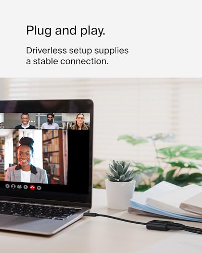 Belkin USB-C Ethernet + Charge Adapter 100W for iPhone 17, Samsung & More - image 4