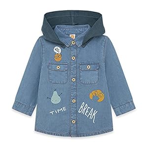 Tuc Tuc CAMISA DENIM BOLSILLOS NIÑO AZUL BREAKFAST TIME FW21 jongens Overhemd
