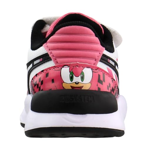 PUMA Toddler Girls Sega Sonic Rs 9.8 X Slip On Sneakers Shoes Casual - Black, Pink, White3